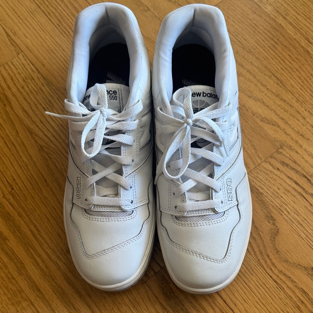 New Balance Men's 550 White Sneakers NWOT